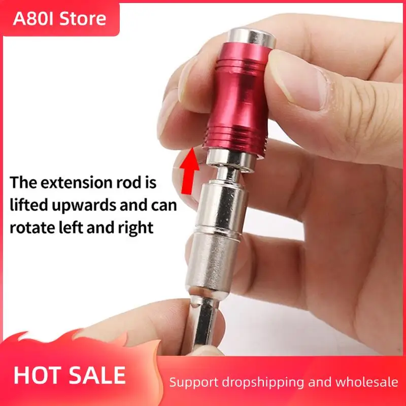 A80I 3Pcs Magnetic Pivot Drill Bit Holder, Magnetic Swiveling Bit Tip Holder, Quick Release Flexible Screwdriver Bit Holder 
A80I 3Pcs Magnetic Pivot Drill Bit Holder, Magnetic Swiveling Bit Tip Holder, Quick Release Flexible Screwdriver Bit Holder