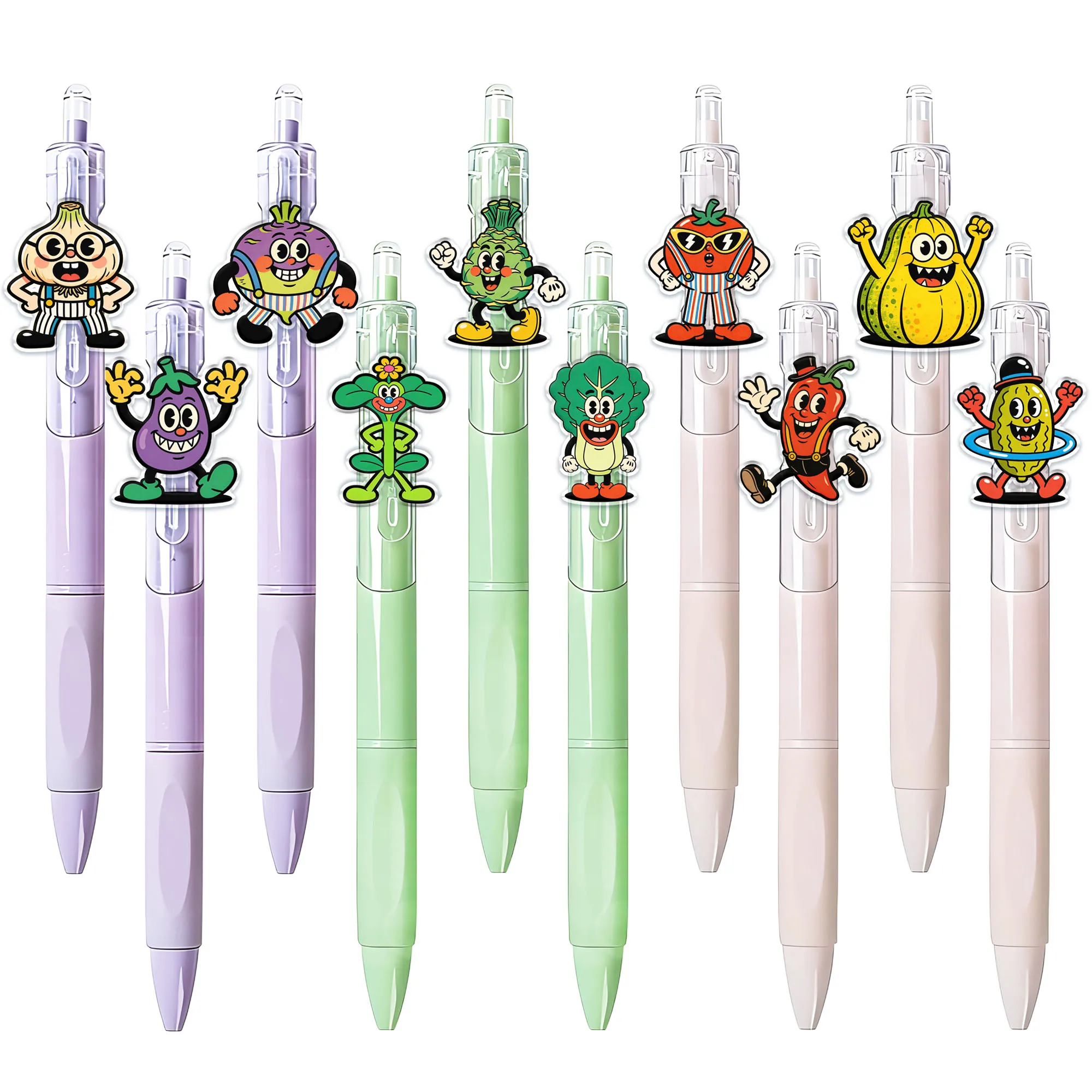 Набор из 10 креативных ручек с бусинами в виде овощей, гладкое письмо, черные чернила, подарок для студентов на Новый год
Набор из 10 креативных ручек с бусинами в виде овощей, гладкое письмо, черные чернила, подарок для студентов на Новый год
