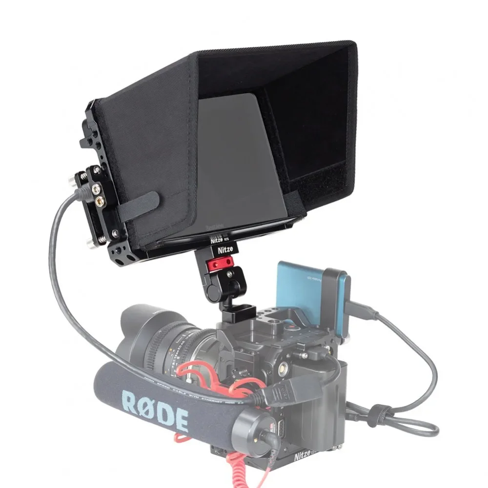 Отделение Nitze для монитора speedfor Desview R7S/R7SII с солнцезащитным козырьком, плечевым ремнем, кабельным зажимом и держателем монитора
Отделение Nitze для монитора speedfor Desview R7S/R7SII с солнцезащитным козырьком, плечевым ремнем, кабельным зажимом и держателем монитора