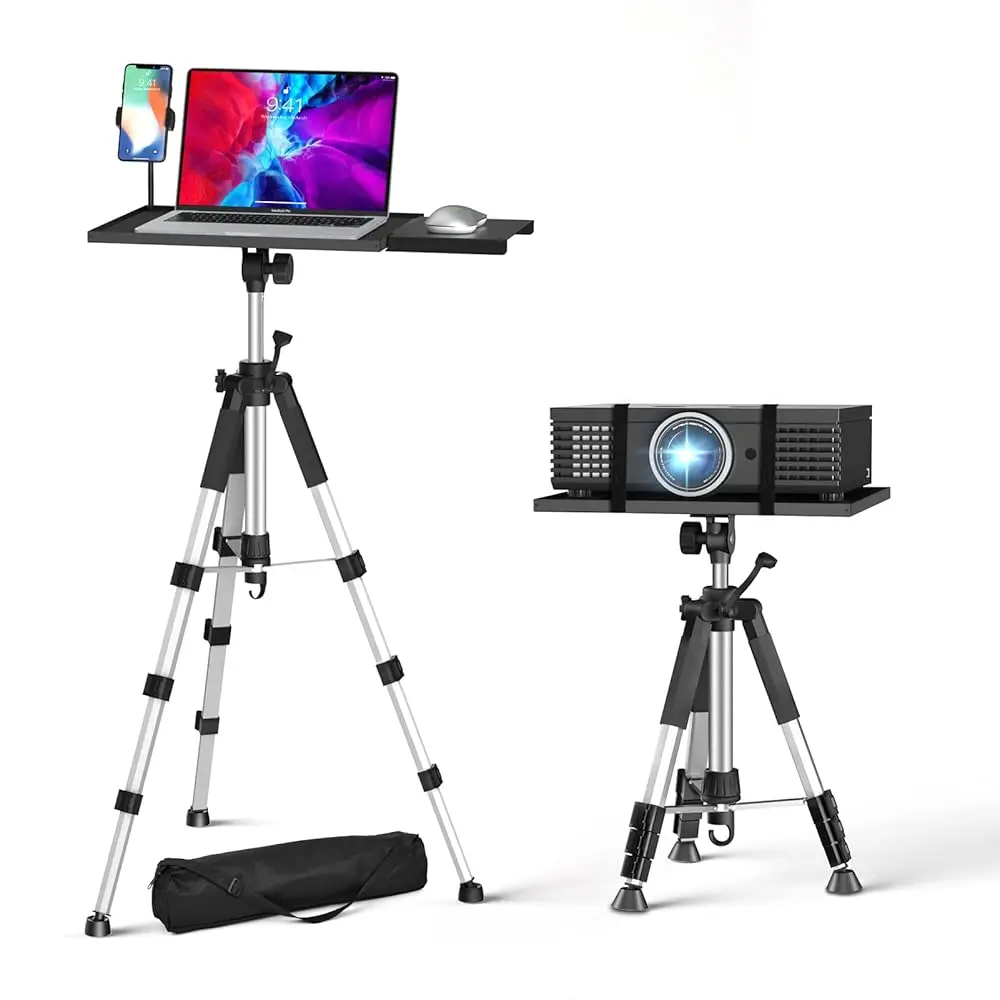 Projector Stand Tripod - Each Leg Height Can Be Adjusted Independently, Adjustable Height from 17.6 to 51.4 Inches
Projector Stand Tripod - Each Leg Height Can Be Adjusted Independently, Adjustable Height from 17.6 to 51.4 Inches