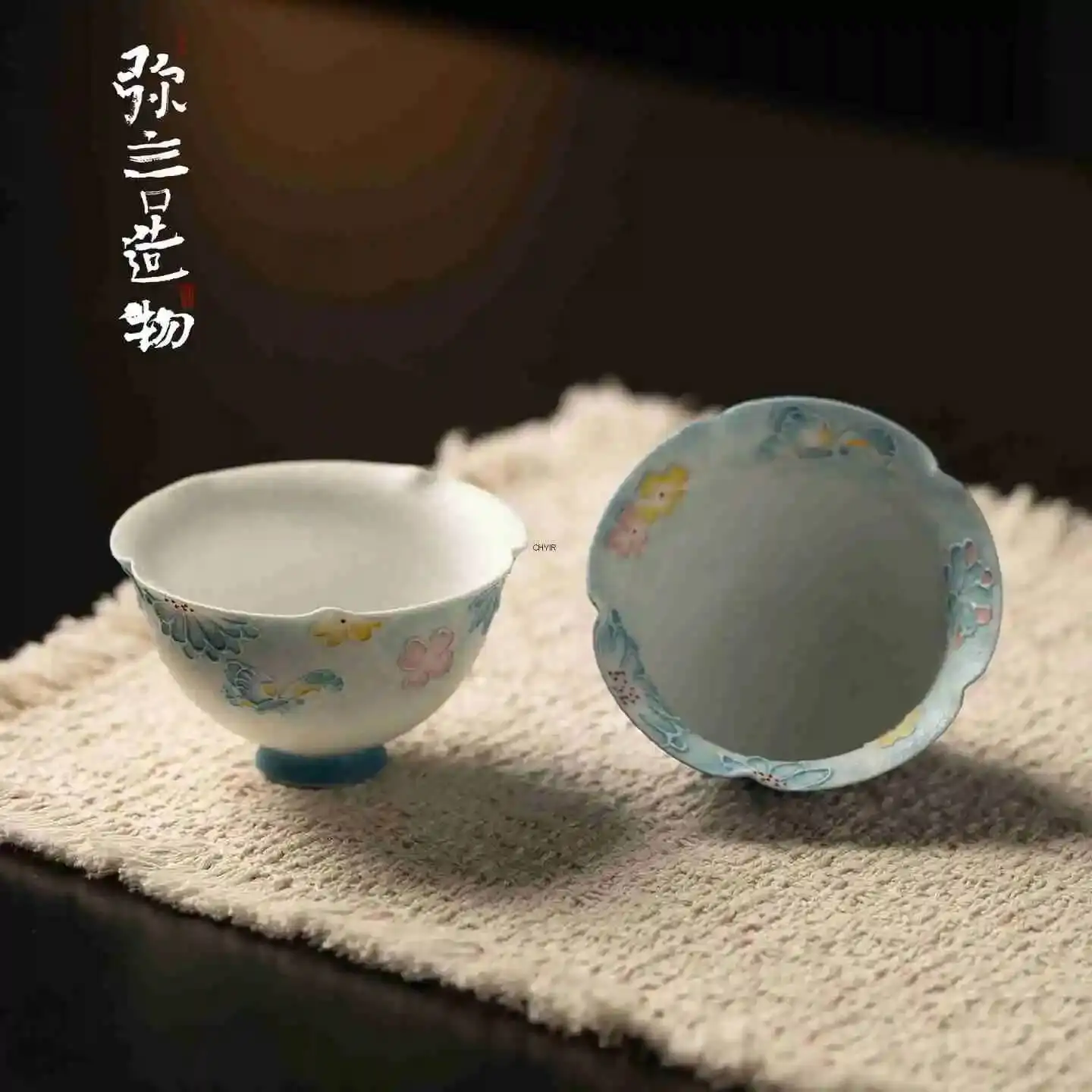 Hand-painted Flower Pattern Ceramic Tea Cup, Flower-shaped Rim Host Cup, High-stemmed Tasting Cup, Kung Fu Teacup Чайная чашка
Hand-painted Flower Pattern Ceramic Tea Cup, Flower-shaped Rim Host Cup, High-stemmed Tasting Cup, Kung Fu Teacup Чайная чашка