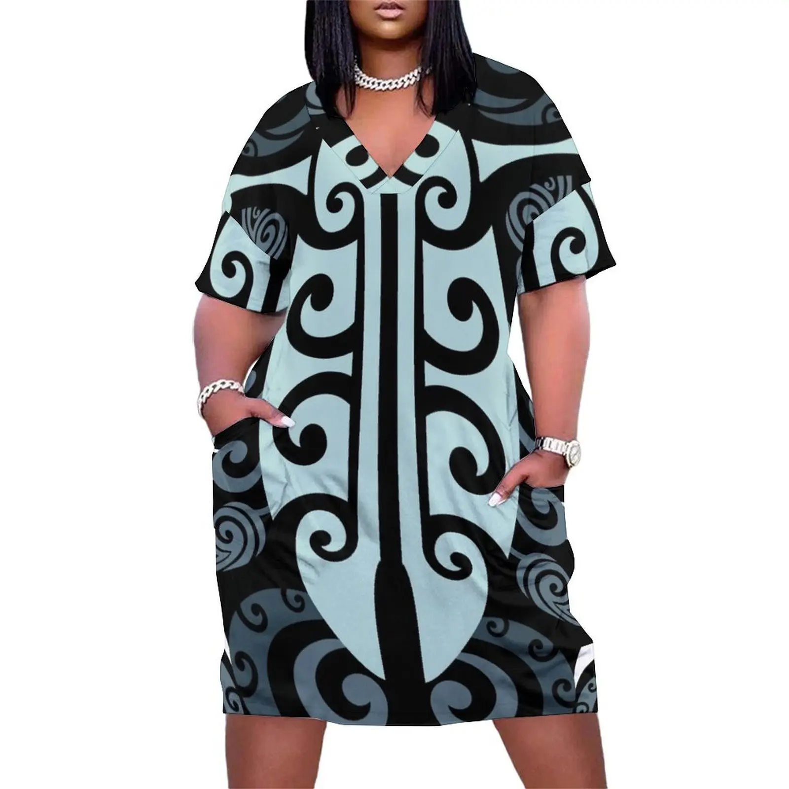 Taniwha in Teal Loose Pocket Dress women's summer jumpsuit luxury evening dress woman for wedding women dress long women
Taniwha in Teal Loose Pocket Dress women's summer jumpsuit luxury evening dress woman for wedding women dress long women