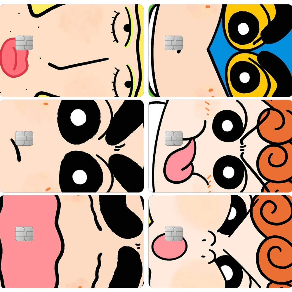 Crayon Shin-chan Card Skins Stickers Expression Kawaii Decoration Patch Anime Cartoon Waterproof Decals Festival Gift
Crayon Shin-chan Card Skins Stickers Expression Kawaii Decoration Patch Anime Cartoon Waterproof Decals Festival Gift