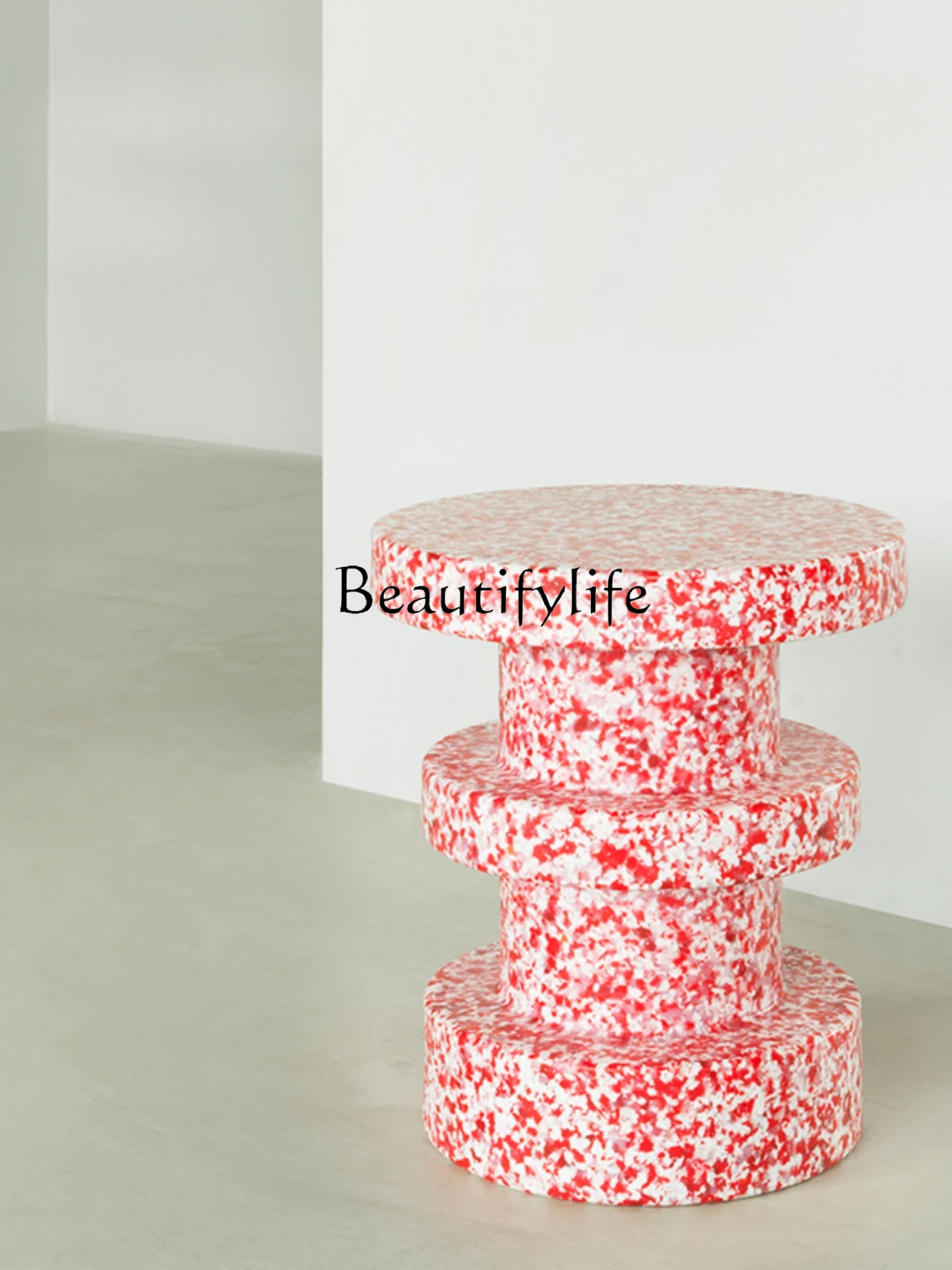Nordic Simple French Style round Stool Living Room Bedroom Sofa Side Table Small Apartment Home Creative
Nordic Simple French Style round Stool Living Room Bedroom Sofa Side Table Small Apartment Home Creative