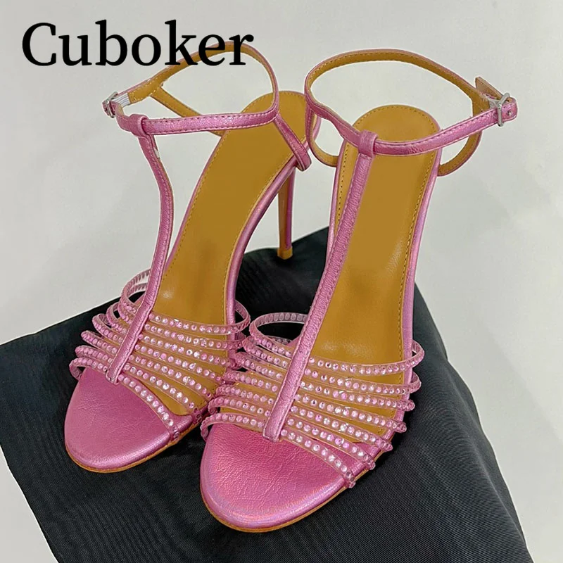 Luxury Summer Women's Crystal Sandals Fashion Transparent High Heel Sandals Fashion Rhinestone Stripe Summer Ladies Dress Shoes
Luxury Summer Women's Crystal Sandals Fashion Transparent High Heel Sandals Fashion Rhinestone Stripe Summer Ladies Dress Shoes
