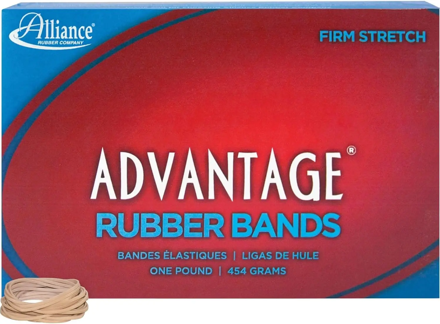 Rubber Bands Size #12, 1 lb Box Approx. 2500 Bands, 1 3/4" x 1/16", Natural Crepe, Beige
Rubber Bands Size #12, 1 lb Box Approx. 2500 Bands, 1 3/4" x 1/16", Natural Crepe, Beige