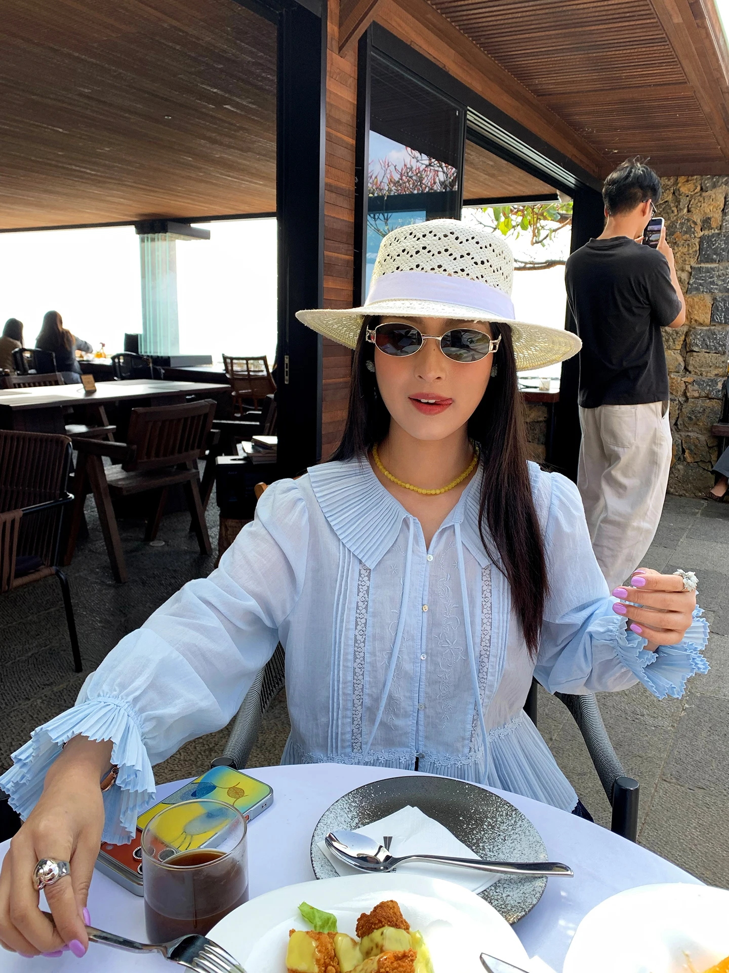 Design Sensation Long Sleeve Blue Shirt Women's Fashion Spring Casual Style Cotton Blend No Ironing Required Short Length
Design Sensation Long Sleeve Blue Shirt Women's Fashion Spring Casual Style Cotton Blend No Ironing Required Short Length