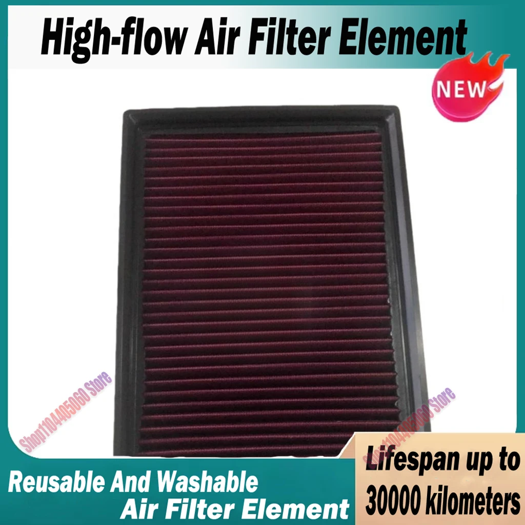 Car High Flow Air Filter For MG GS 1.5T (2015-2018) 15E4E HS 2.0T (2018-2020) RX5 1.5T (2016-2019) 30059199 Washable Reusable
Car High Flow Air Filter For MG GS 1.5T (2015-2018) 15E4E HS 2.0T (2018-2020) RX5 1.5T (2016-2019) 30059199 Washable Reusable