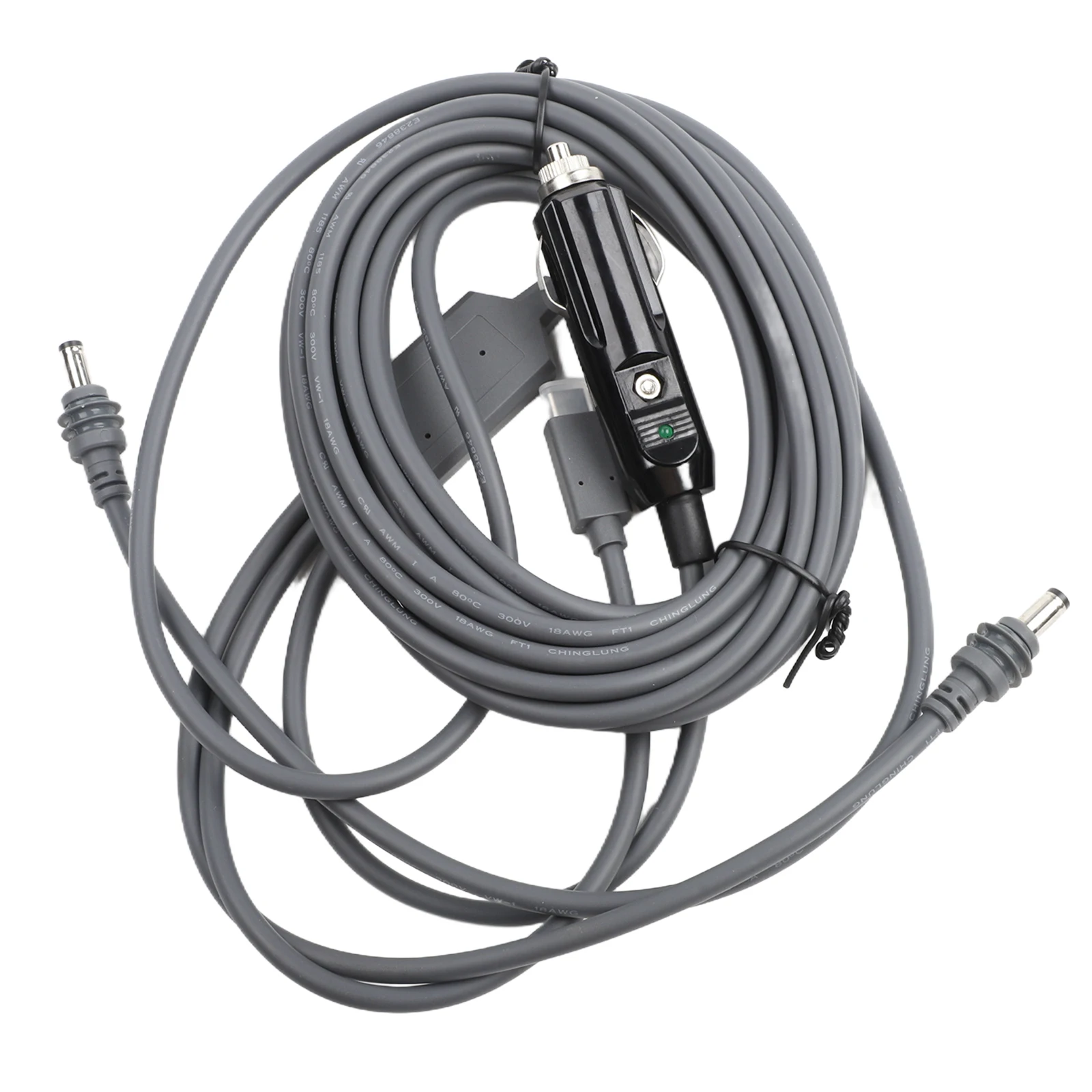 For Most Cars Power Cord 3 In 1 Charging Cable In-Car Charging Black ABS Material Practical And Reliable Materials
For Most Cars Power Cord 3 In 1 Charging Cable In-Car Charging Black ABS Material Practical And Reliable Materials