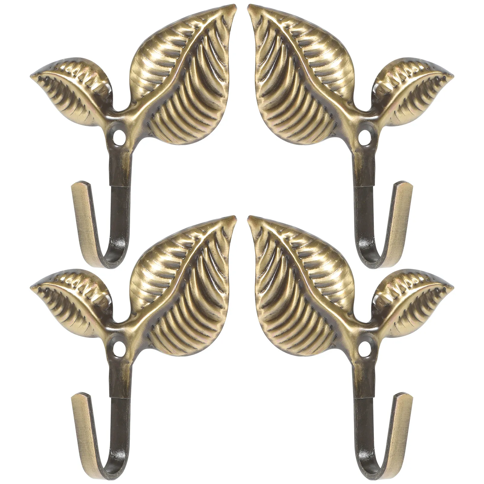 4 Pcs Vintage Iron Hooks Retro Leaf Shaped Wall Mounted Coat Rack Bronze Finish Heavy Duty Metal Bathrobe Hat Hangers
4 Pcs Vintage Iron Hooks Retro Leaf Shaped Wall Mounted Coat Rack Bronze Finish Heavy Duty Metal Bathrobe Hat Hangers