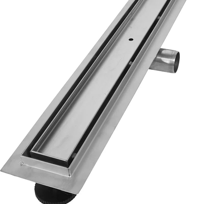 Shower Drain comes with Tiled Stealth Panel And Horizontal Outlet Adjustable Feet Tile Insert Linear Shower Drain
Shower Drain comes with Tiled Stealth Panel And Horizontal Outlet Adjustable Feet Tile Insert Linear Shower Drain