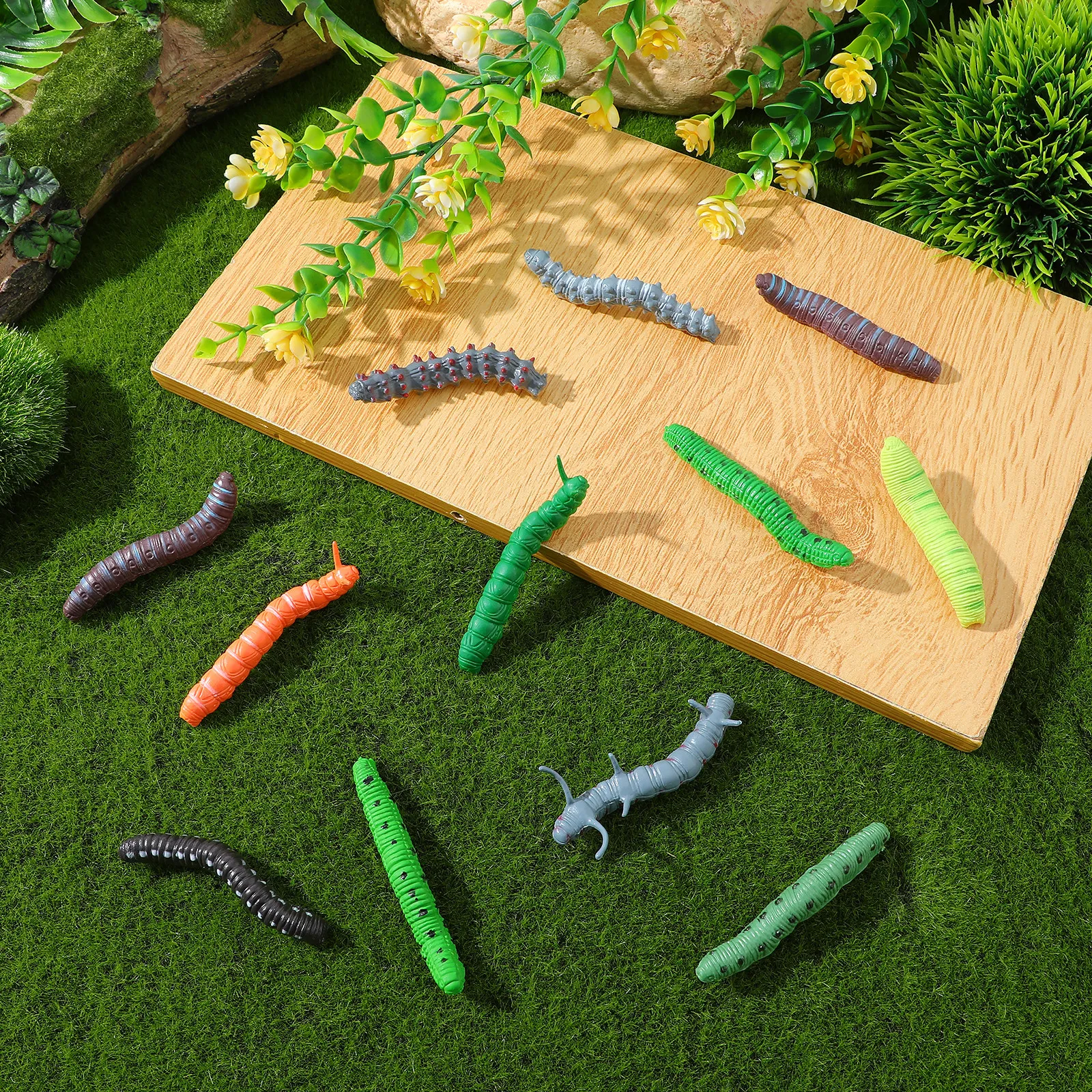 24Pcs Premium Decorative Landscape Accessory for Garden Flower Pot Bonsai Fake Worm Ornamental Lovely Home
24Pcs Premium Decorative Landscape Accessory for Garden Flower Pot Bonsai Fake Worm Ornamental Lovely Home