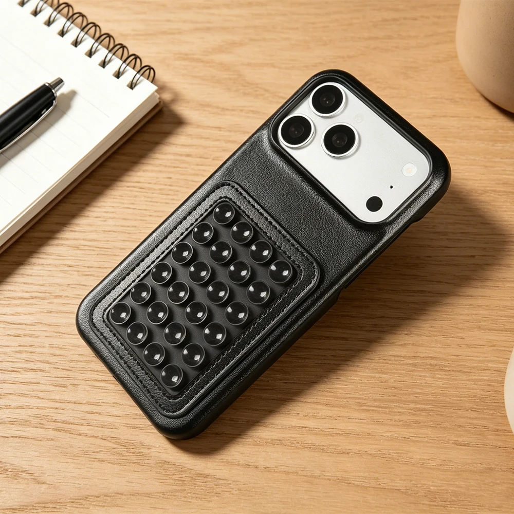 Suction Cup Phone Case For iphone 17 Pro Max Air 17e 16e 16 15 14 Plus 13 12 Pro Max Back Cover Premium Leather Case Coque Capa
Suction Cup Phone Case For iphone 17 Pro Max Air 17e 16e 16 15 14 Plus 13 12 Pro Max Back Cover Premium Leather Case Coque Capa