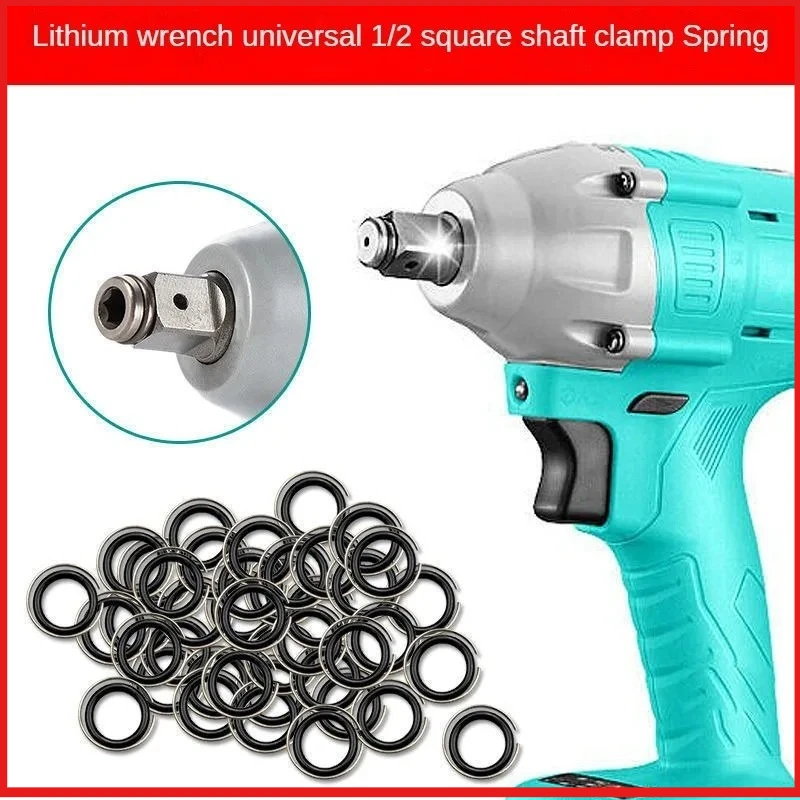 1/2" Universal Retaining Drive Retaining Ring Retainer Anti Detachment Snap Socket Circlip Impact Wrench Accessories Friction
1/2" Universal Retaining Drive Retaining Ring Retainer Anti Detachment Snap Socket Circlip Impact Wrench Accessories Friction
