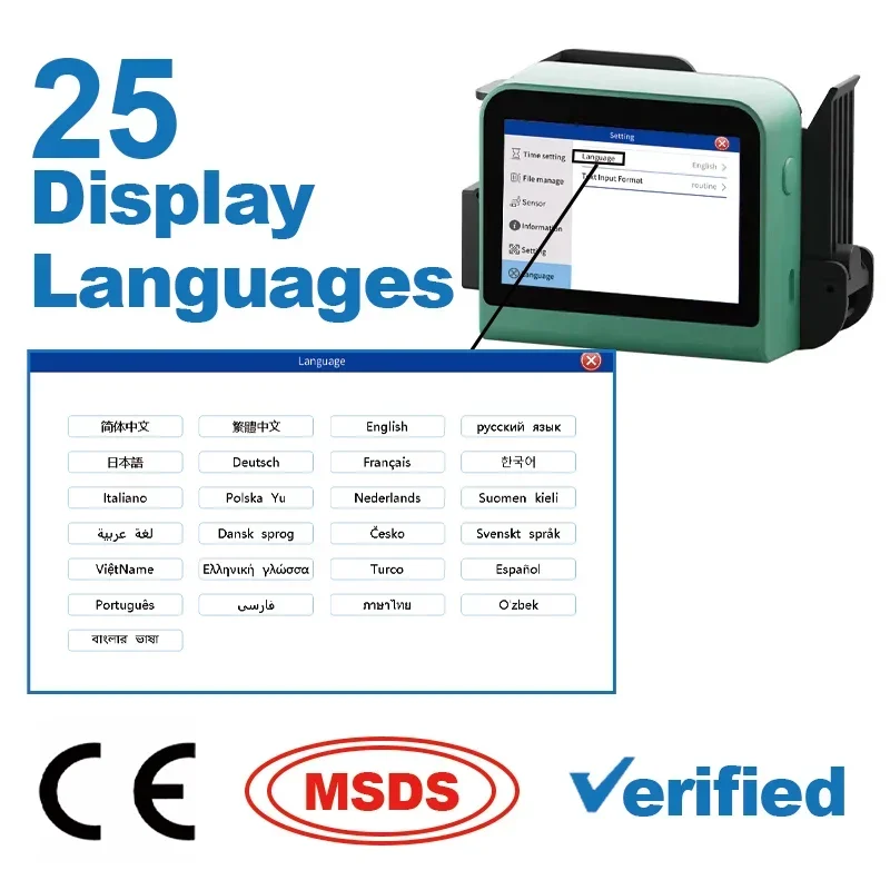 New T1 Handheld Printer for Other Packaging & Printing Products Exp Date logo Pc Printer Handheld Inkjet Printer 12.7mm
New T1 Handheld Printer for Other Packaging & Printing Products Exp Date logo Pc Printer Handheld Inkjet Printer 12.7mm