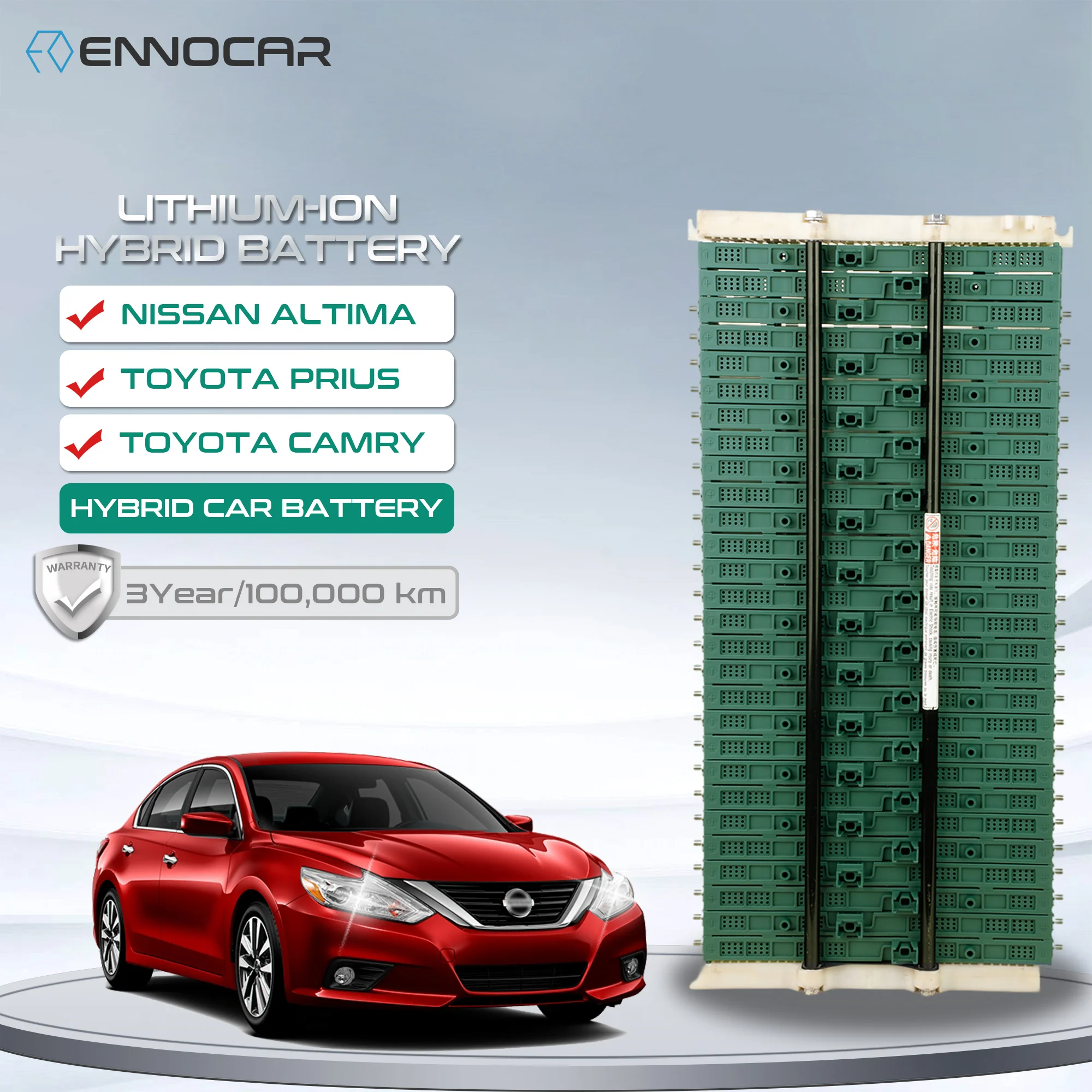 Extended Life 7.2V 6.5Ah OEM 3 Year Warranty New Li-ion Hybrid Battery For Nissan Altima Vellfire Prius Hybrid Car
Extended Life 7.2V 6.5Ah OEM 3 Year Warranty New Li-ion Hybrid Battery For Nissan Altima Vellfire Prius Hybrid Car