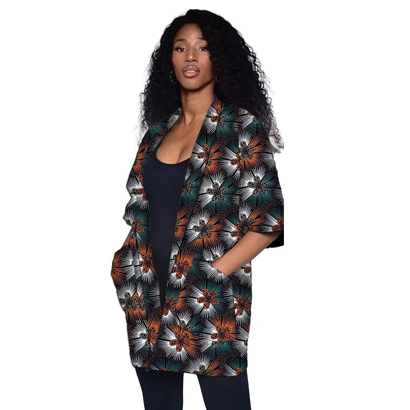 Elegant Women's Blazers Half Sleeve Ankara Coat African Couture Original Design For Wedding/Party
Elegant Women's Blazers Half Sleeve Ankara Coat African Couture Original Design For Wedding/Party