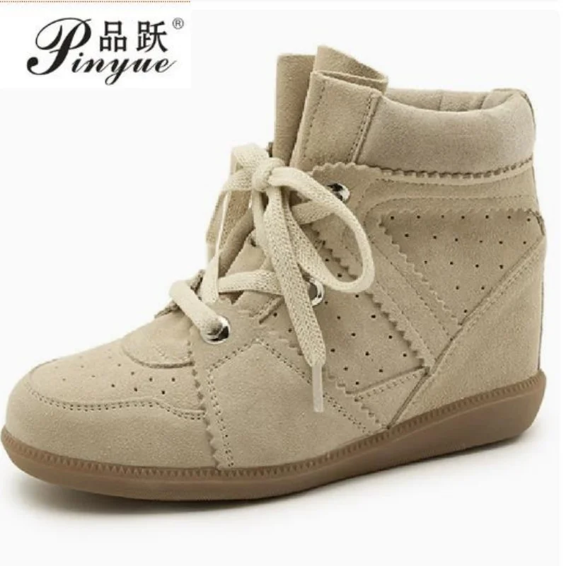 7cm Luxury Designer Women's Shoes Fashion Suede Ankle Boots for Woman Exquisite Sports Casual Shoes Height Increase Botas Mujer
7cm Luxury Designer Women's Shoes Fashion Suede Ankle Boots for Woman Exquisite Sports Casual Shoes Height Increase Botas Mujer