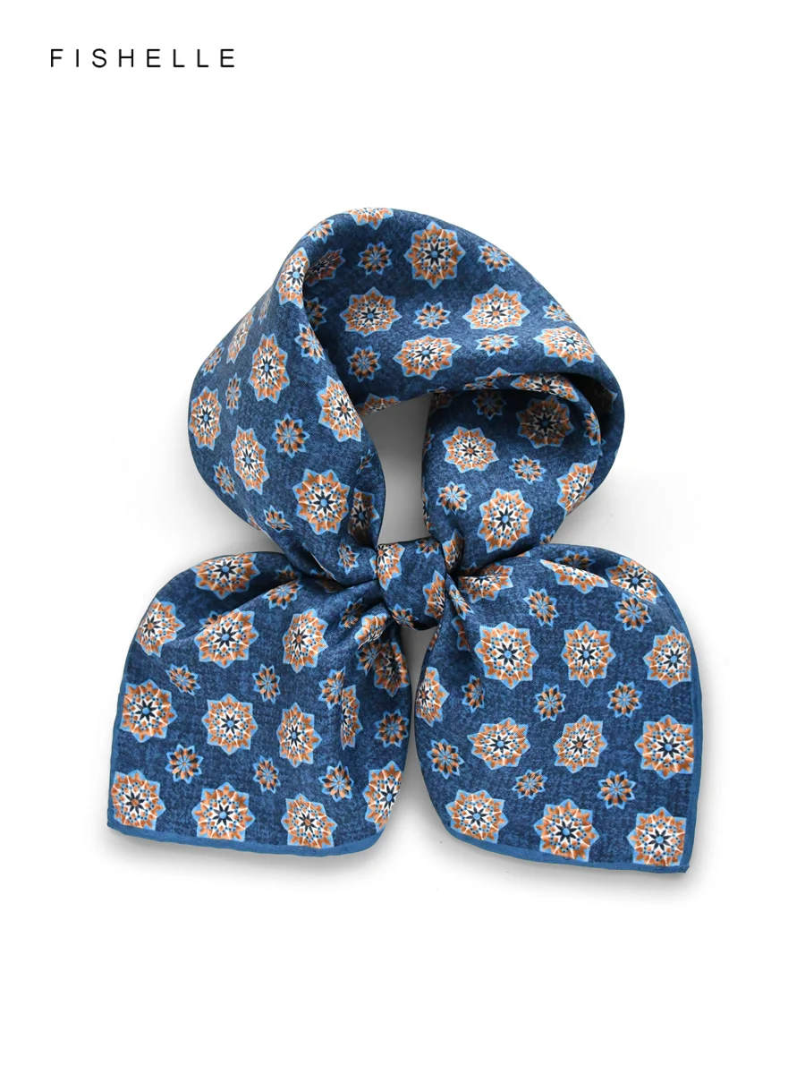 Новый синий 100% шелковый шарф, маленький квадратный саржевый женский платок, мужской нагрудный платок, 50 см, роскошный подарочный платок
Новый синий 100% шелковый шарф, маленький квадратный саржевый женский платок, мужской нагрудный платок, 50 см, роскошный подарочный платок