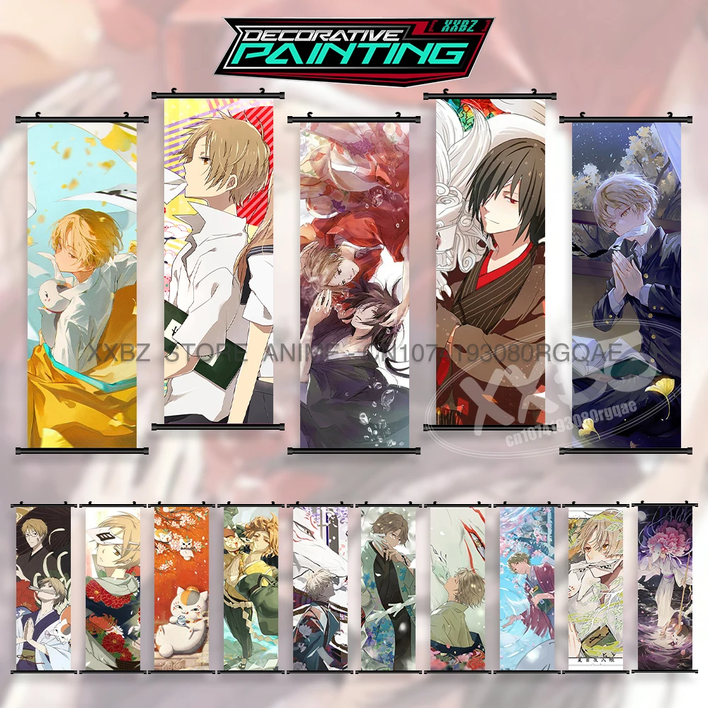 Japanese Natsume's Book of Friends Canvas Wall Art Kawaii Prints Painting Hanging Posters Home Decor Living Room Scrolls Picture
Japanese Natsume's Book of Friends Canvas Wall Art Kawaii Prints Painting Hanging Posters Home Decor Living Room Scrolls Picture