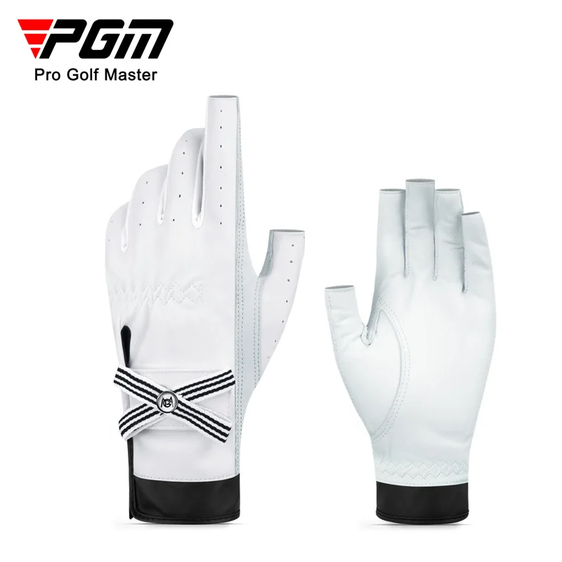 PGM ST030 Custom logo Cabretta Leather Golf Gloves Ladies Left Right Hand Golf Gloves
PGM ST030 Custom logo Cabretta Leather Golf Gloves Ladies Left Right Hand Golf Gloves