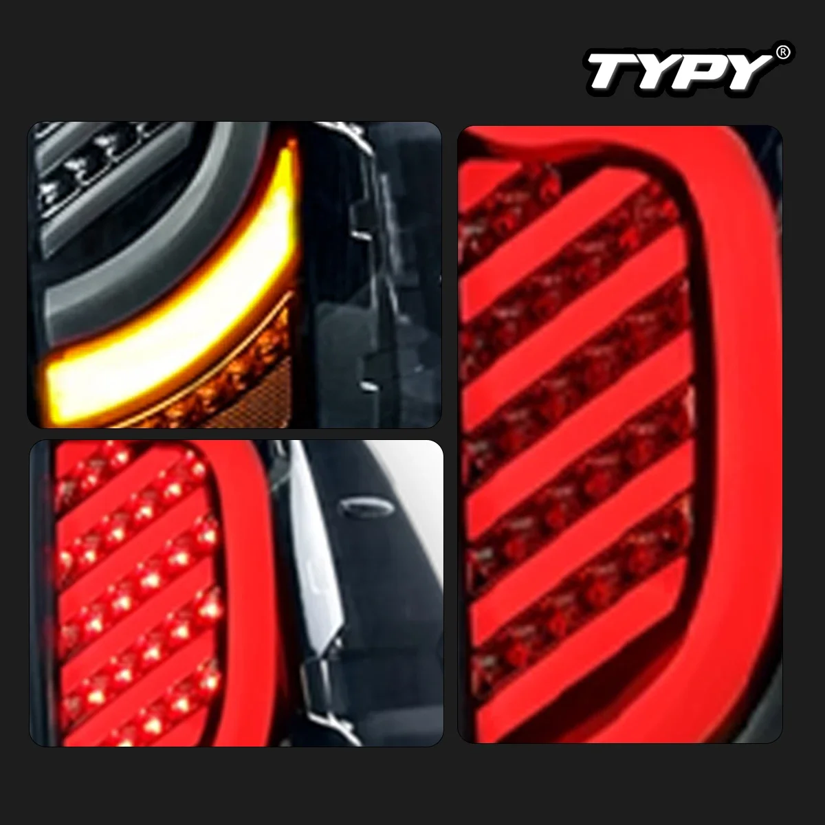 TYPY New LED Tail Lamp Upgrade Modified For Toyota Hilux Taillights 2015-2020 Taillight Dynamic Signal Lamp Auto Accessories
TYPY New LED Tail Lamp Upgrade Modified For Toyota Hilux Taillights 2015-2020 Taillight Dynamic Signal Lamp Auto Accessories