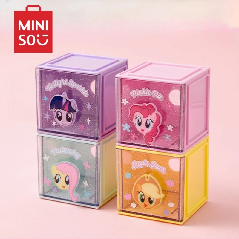 8,5 см Miniso Мой Маленький Пони Коробка для хранения Милая Студенческая портативная большая емкость креативный канцелярский органайзер ящик подарок для детей
8,5 см Miniso Мой Маленький Пони Коробка для хранения Милая Студенческая портативная большая емкость креативный канцелярский органайзер ящик подарок для детей