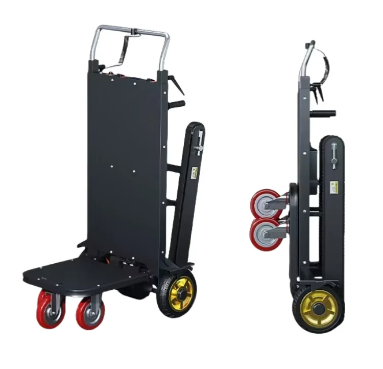 Load 400kg 500kg Motorized Stair Climber Foldable Hand Trolley Moving Dolly for up and Down Stairs
Load 400kg 500kg Motorized Stair Climber Foldable Hand Trolley Moving Dolly for up and Down Stairs