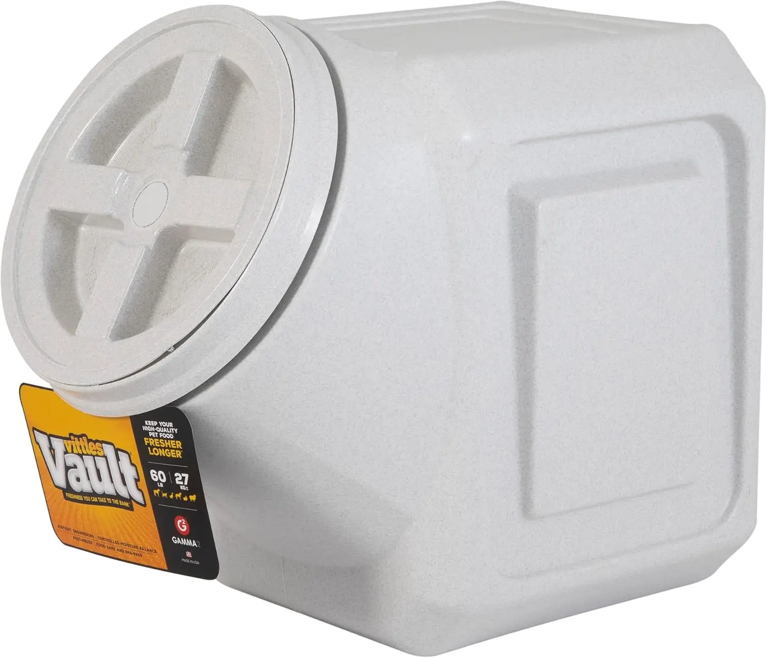 Stackable Dog Food Storage Container with Sealing Lid, Holds Up to 60 lbs Dry Pet Food, Space-Saving Design
Stackable Dog Food Storage Container with Sealing Lid, Holds Up to 60 lbs Dry Pet Food, Space-Saving Design