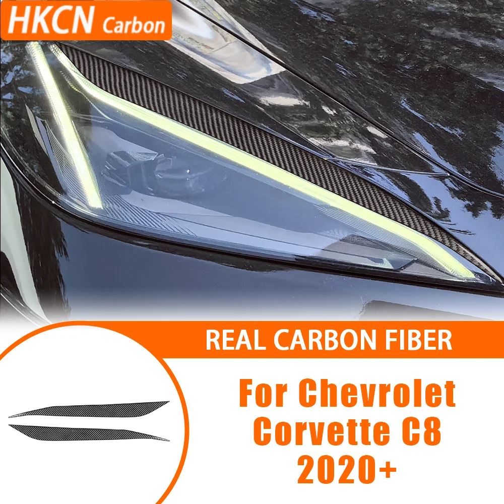 Carbon Fiber Car Accessories Headlight Eyebrow Eyelid Panel Interior Cover Tirm Modified Sticker For Chevrolet Corvette C8 2020+
Carbon Fiber Car Accessories Headlight Eyebrow Eyelid Panel Interior Cover Tirm Modified Sticker For Chevrolet Corvette C8 2020+