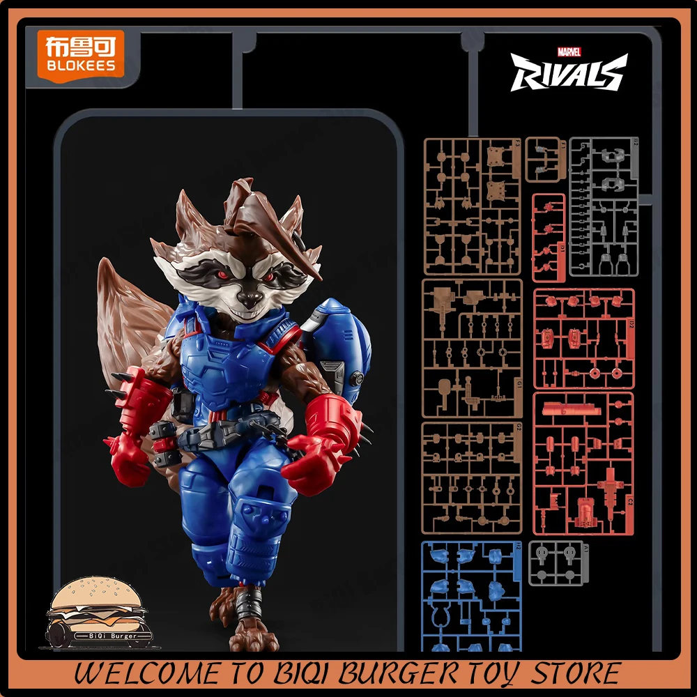 NEW Original Blokees Rocket Raccoon Assembly Model Kit Moon Knight Champion Class Incredible Hulk Rocket Action Figure Kid Toy
NEW Original Blokees Rocket Raccoon Assembly Model Kit Moon Knight Champion Class Incredible Hulk Rocket Action Figure Kid Toy
