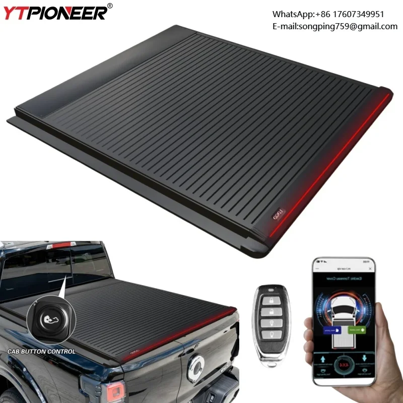Gwm Cannon Alpha Pickup Truck Aluminum Back Trunk Bed Cover Retractable Tonneau Cover Electric Roller Shutter Lid
Gwm Cannon Alpha Pickup Truck Aluminum Back Trunk Bed Cover Retractable Tonneau Cover Electric Roller Shutter Lid