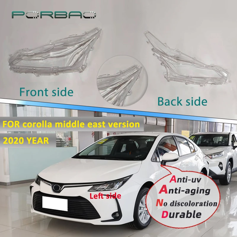 Объектив автомобильной фары для Toyota Corolla 2020, серия Среднего Востока, сменная крышка автомобиля, прозрачный абажур
Объектив автомобильной фары для Toyota Corolla 2020, серия Среднего Востока, сменная крышка автомобиля, прозрачный абажур