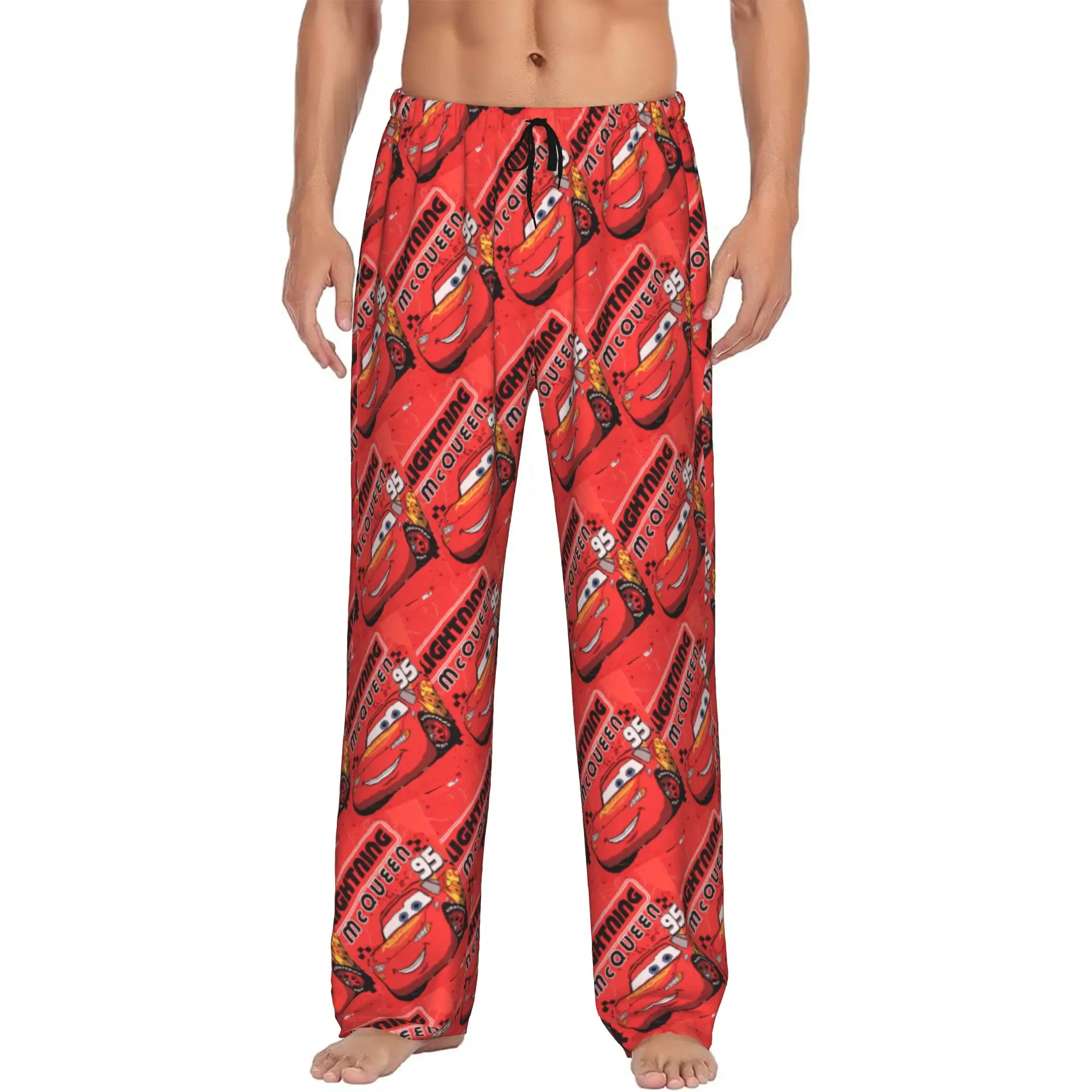Custom Men Lightning Anime Car M-McQueen Pajama Pants Print Sleep Sleepwear Bottoms with Pockets
Custom Men Lightning Anime Car M-McQueen Pajama Pants Print Sleep Sleepwear Bottoms with Pockets