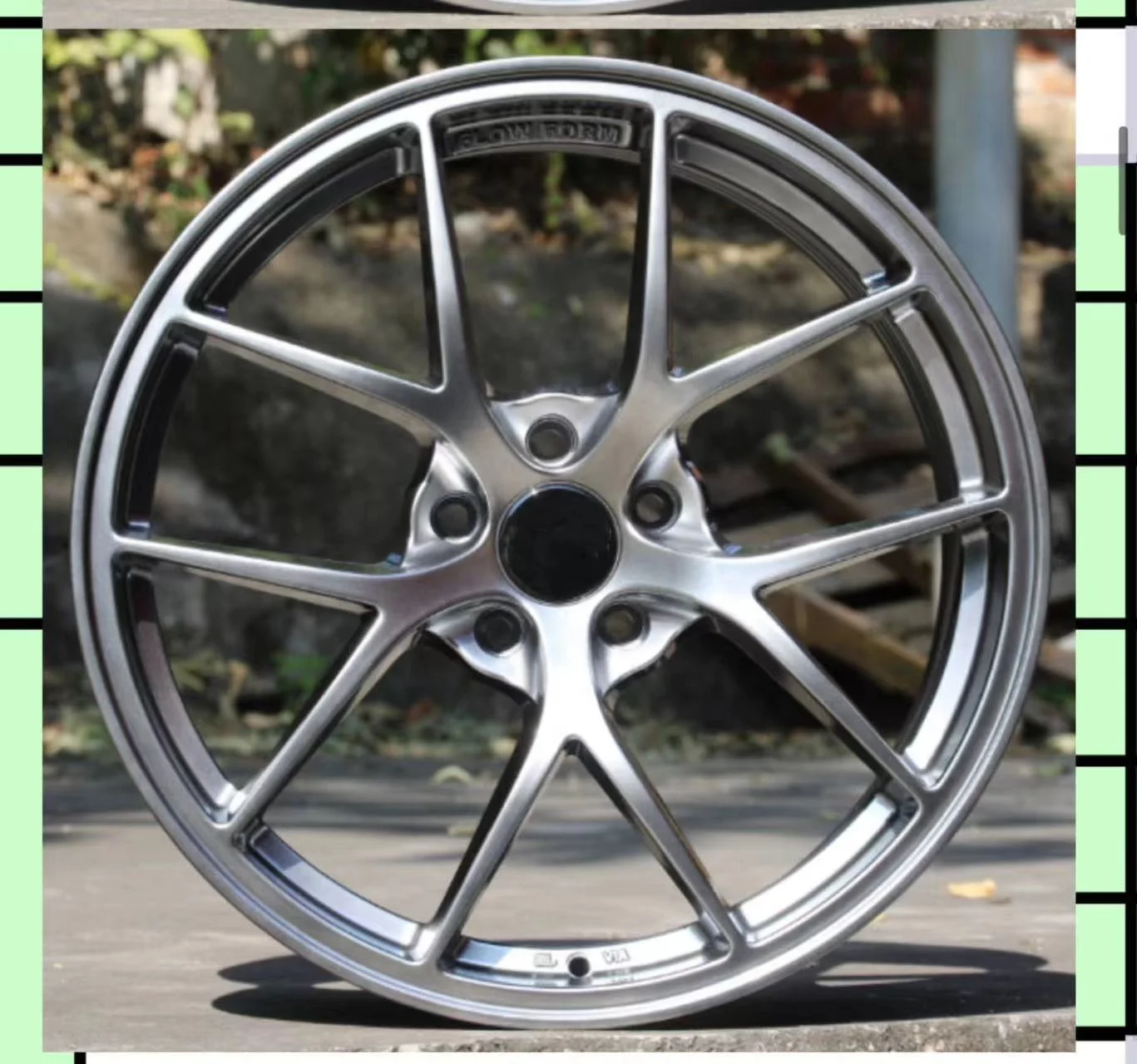 Hot Selling New Design 18-Inch Luxury Car Alloy Wheels 5-Hole 5*112/120 Car Wheel Rims 8j Width 30mm ET Made of Aluminum
Hot Selling New Design 18-Inch Luxury Car Alloy Wheels 5-Hole 5*112/120 Car Wheel Rims 8j Width 30mm ET Made of Aluminum