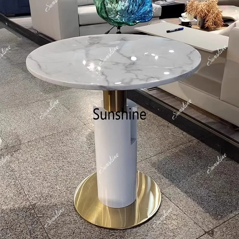 Light luxury marble negotiation small round table hotel meeting guests negotiation rock slab small round table
Light luxury marble negotiation small round table hotel meeting guests negotiation rock slab small round table