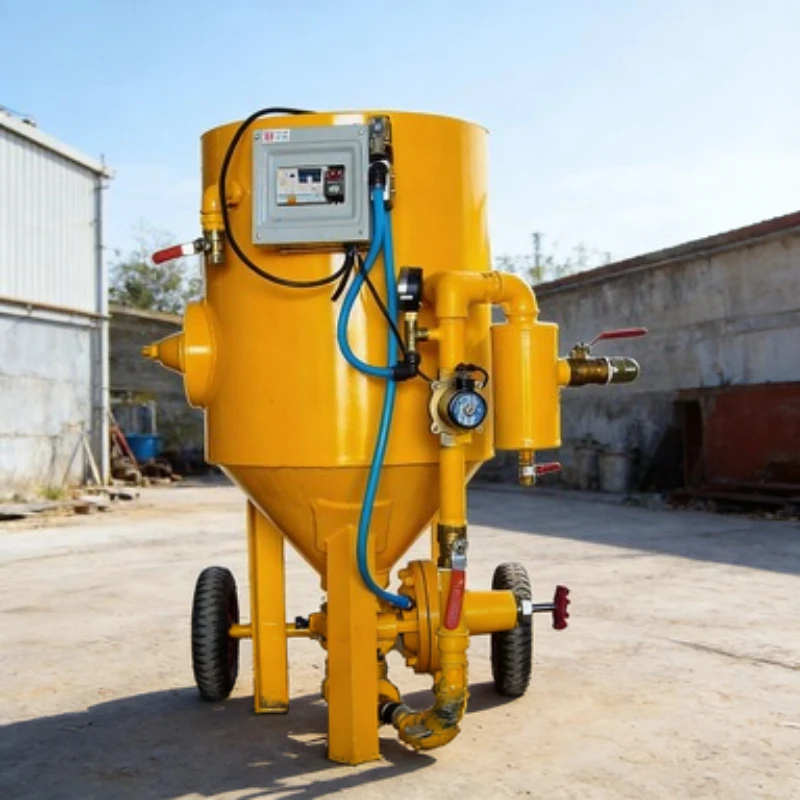 Pressure Sand Blasting Machine 200L Capacity for Large Scale Industrial Use Quick Delivery from China Factory
Pressure Sand Blasting Machine 200L Capacity for Large Scale Industrial Use Quick Delivery from China Factory