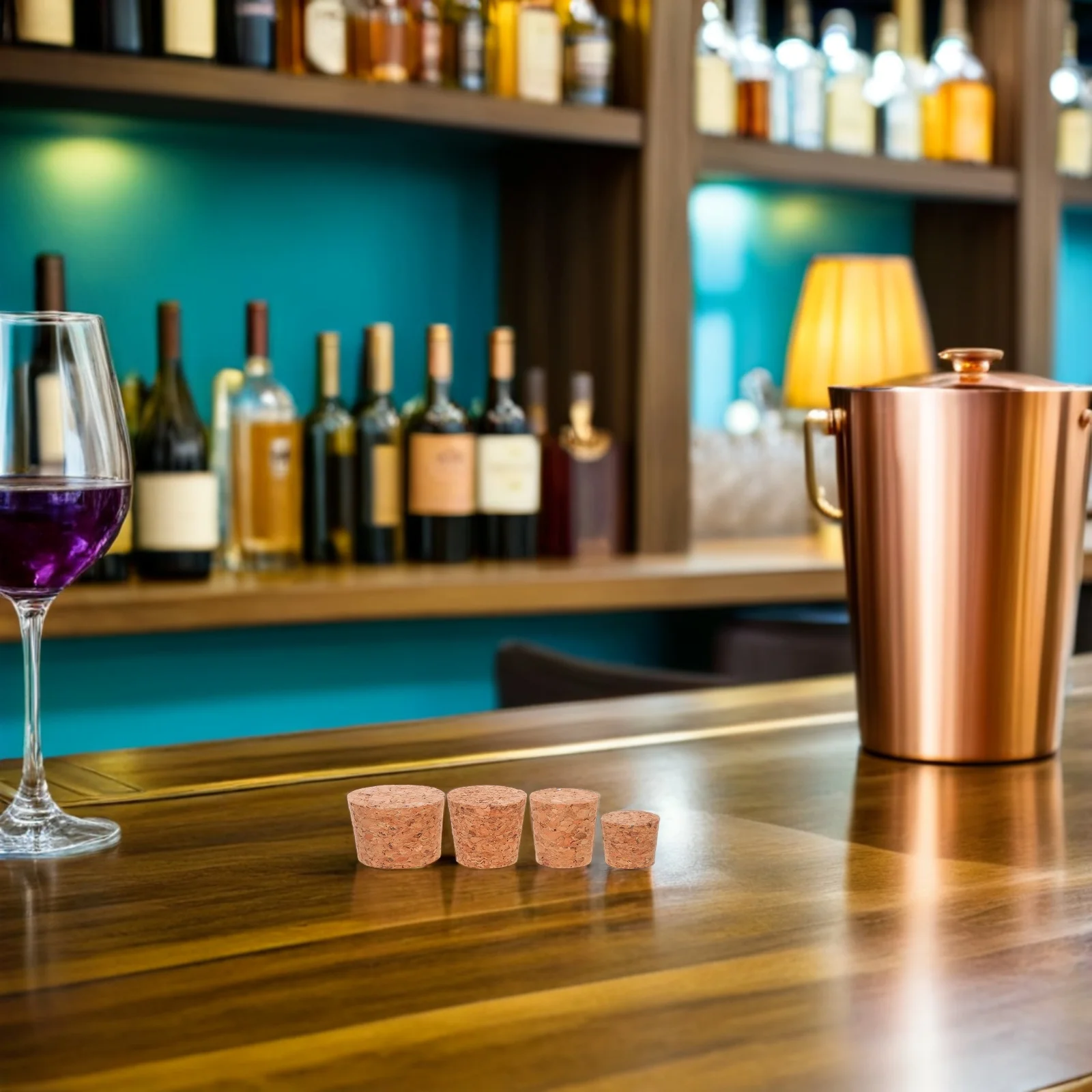 80Pcs Cone-Shaped Cork Stoppers Natural Elasticity Bung Plugs for Essential Oil Containers Leakproof Seal Craft Closures Spice
80Pcs Cone-Shaped Cork Stoppers Natural Elasticity Bung Plugs for Essential Oil Containers Leakproof Seal Craft Closures Spice