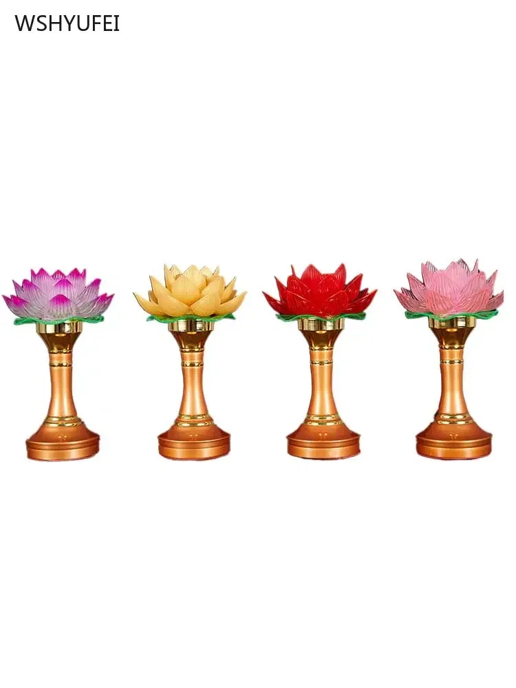 Alloy Lotus Candle for Buddhist Household, Ancestral Hall Buddhist Utensils Crafts Decor Home Accessories Candle Holders 1pcs
Alloy Lotus Candle for Buddhist Household, Ancestral Hall Buddhist Utensils Crafts Decor Home Accessories Candle Holders 1pcs