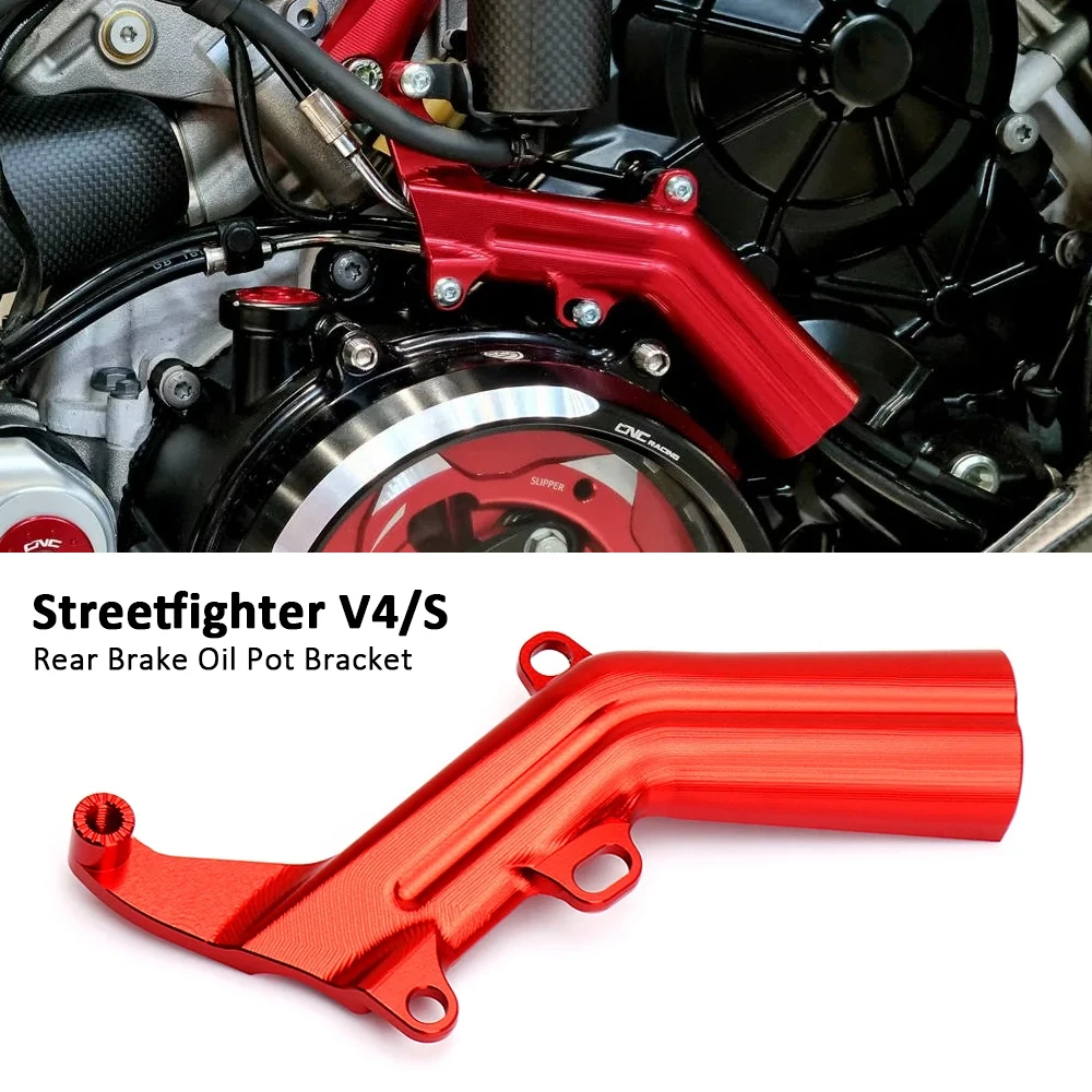 Для Ducati Streetfighter V4 STREETFIGHTER V4S 2023 2024, аксессуары для мотоциклов, новая задняя тормозная жидкость, масленка, кронштейн для топливного масла
Для Ducati Streetfighter V4 STREETFIGHTER V4S 2023 2024, аксессуары для мотоциклов, новая задняя тормозная жидкость, масленка, кронштейн для топливного масла