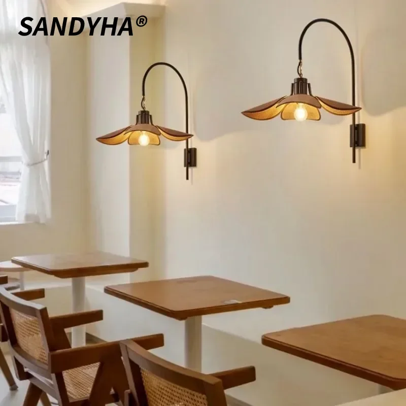 SANDYHA настенный светильник из древней льняной ткани в стиле ретро, настенный декоративный светильник для гостиной, прихожей, светодиодный светильник, украшение дома
SANDYHA настенный светильник из древней льняной ткани в стиле ретро, настенный декоративный светильник для гостиной, прихожей, светодиодный светильник, украшение дома