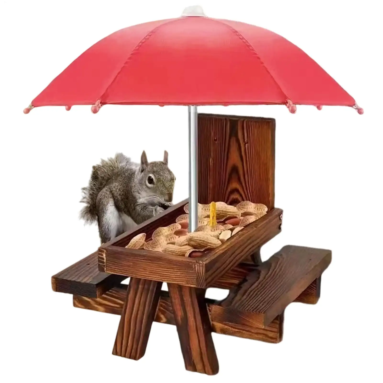 Squirrel Feeder Practical Pet Accessory Squirrel Feeding Table Umbrella For Bird Yard Meadow Tre Garden Outdoor Backyard
Squirrel Feeder Practical Pet Accessory Squirrel Feeding Table Umbrella For Bird Yard Meadow Tre Garden Outdoor Backyard