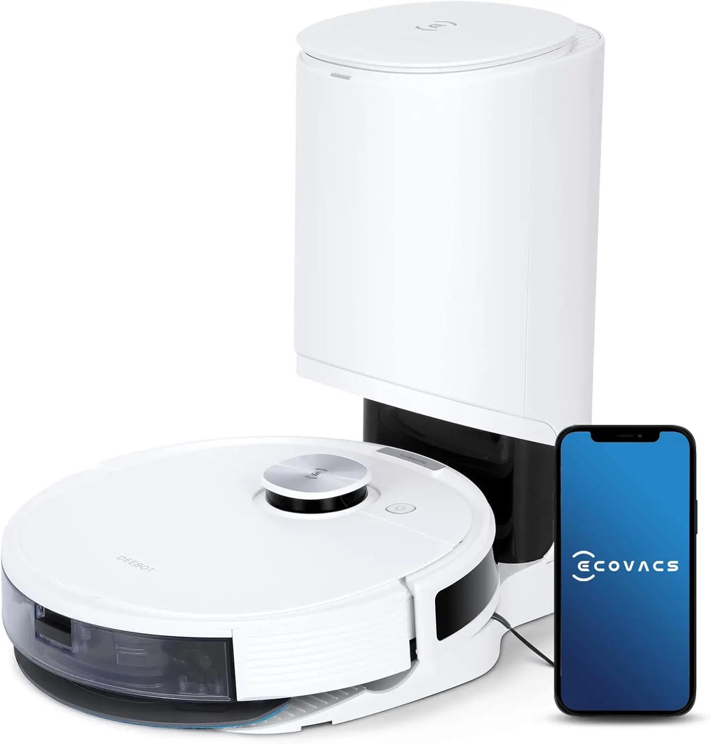 ECOVACS DEEBOT N10 PLUS Robot Vacuum and Mop Combo with Auto-Empty Station, Hands-Free Cleaning for 60 Days, 3800Pa Suction
ECOVACS DEEBOT N10 PLUS Robot Vacuum and Mop Combo with Auto-Empty Station, Hands-Free Cleaning for 60 Days, 3800Pa Suction