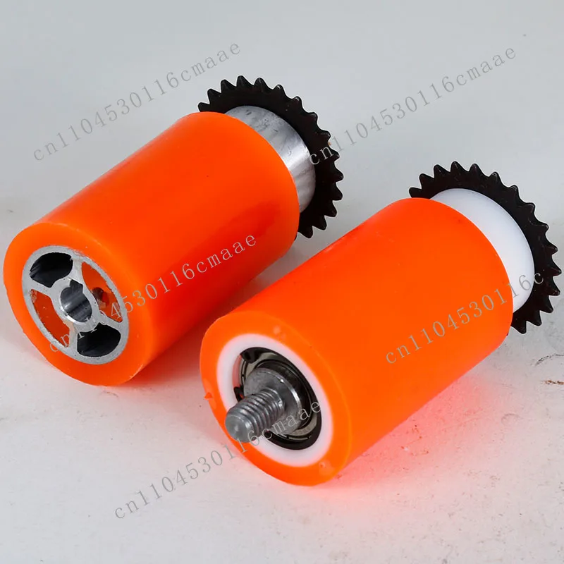 Complete spare parts for the red wheel, bearings, and roller feed chain of the woodworking edge banding machine
Complete spare parts for the red wheel, bearings, and roller feed chain of the woodworking edge banding machine
