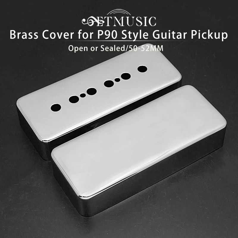 10Pcs Brass Cover for P90 Style Pickup 85.5x34.5mm Lid/Shell/Top 6 Hole/Sealed Cover 50/52 Chrome
10Pcs Brass Cover for P90 Style Pickup 85.5x34.5mm Lid/Shell/Top 6 Hole/Sealed Cover 50/52 Chrome