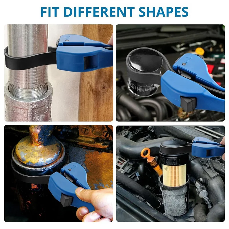 8-Inch Adjustable Auto Repair Filter Wrench Is Suitable For Pipe Wrench Tools Of Oil Filters, Pipe Fittings And Faucets-ABQU
8-Inch Adjustable Auto Repair Filter Wrench Is Suitable For Pipe Wrench Tools Of Oil Filters, Pipe Fittings And Faucets-ABQU