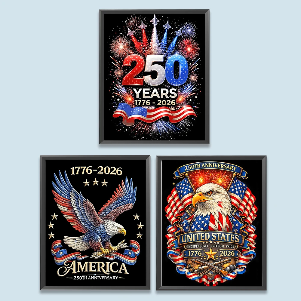 Independence Day Full DIY 5D Round Drill Diamond Crystal Rhinestones Painting Kits for Adults Beginner Home Wall Decor 40x50cm
Independence Day Full DIY 5D Round Drill Diamond Crystal Rhinestones Painting Kits for Adults Beginner Home Wall Decor 40x50cm