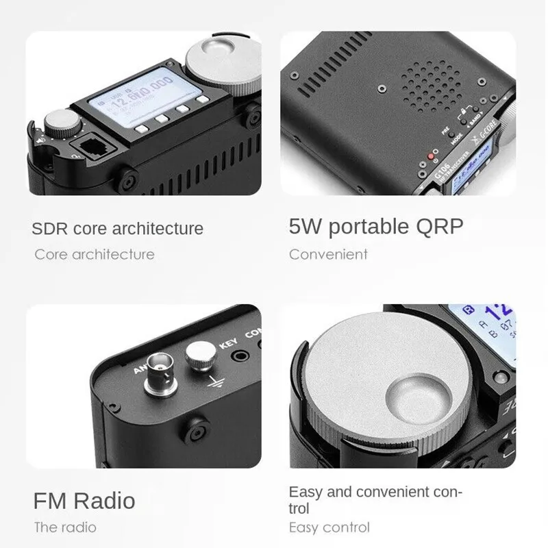 G106c portable sdr shortwave radio 5w hf radio transceiver qrp wfm broadcast ft8
G106c portable sdr shortwave radio 5w hf radio transceiver qrp wfm broadcast ft8