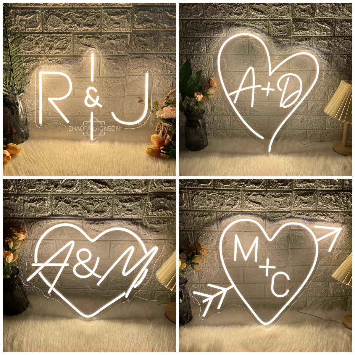Custom Neon Sign Love Heart Shape Name Letters LED Neon Lights Sign Custom Wedding Decoration Neon Signs Bedroom Home Wall Decor
Custom Neon Sign Love Heart Shape Name Letters LED Neon Lights Sign Custom Wedding Decoration Neon Signs Bedroom Home Wall Decor