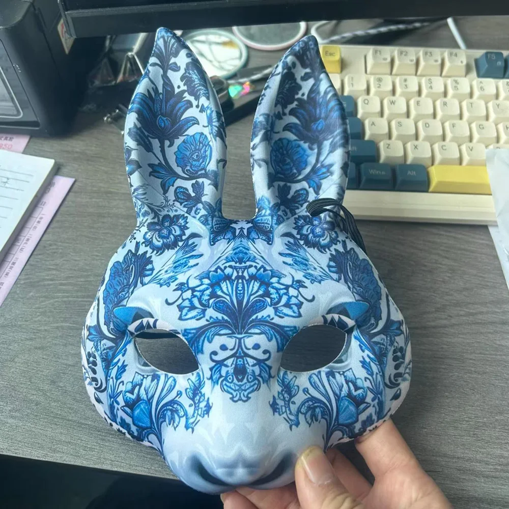 Easter Bunny Mask Cosplay Animal Half Face Rabbit Eva Masks Carnival Masquerade Halloween Dress Up Party Costume Props
Easter Bunny Mask Cosplay Animal Half Face Rabbit Eva Masks Carnival Masquerade Halloween Dress Up Party Costume Props